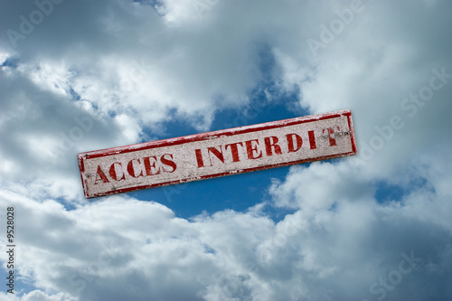 Acces Interdit Ciel Cieux Paradis Ciel Nuage Reserver Panneau Stock Photo Adobe Stock Acces Interdit Ciel Cieux Paradis Ciel Nuage Reserver Panneau Stock Photo Adobe Stock