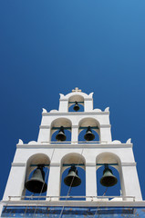 A Bell Tower on Santorini