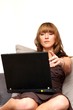 © K.- P. Adler - Am Laptop