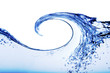 Leinwandbild Motiv An ocean surf on deep blue water