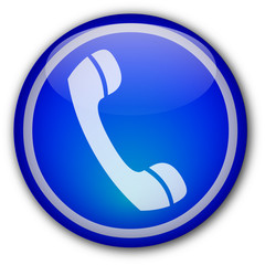 Aufkleber - Telephone button