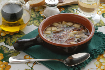 Zuppa ai funghi - Primi del Trentino Alto Adige