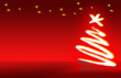 Red Christmas background.