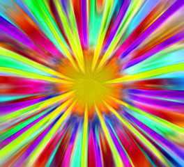 Sticker - abstract color background generated by the computer