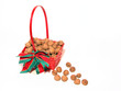 Walnuts in the Christmas basket