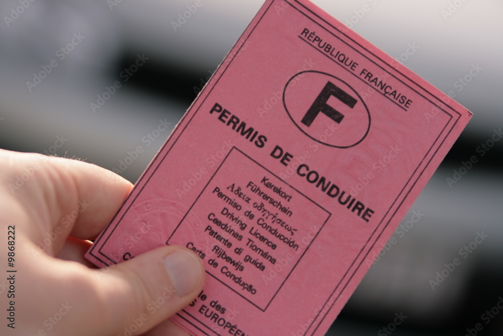 Fototapeta Permis De Conduire Grafinia Pl
