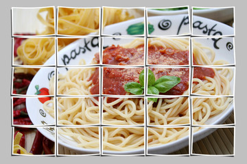 Sticker - spagetti