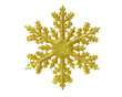 © scol22 - Gold snow flake Christmas tree topper.