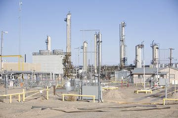 Wall Mural - Natural gas compressor station