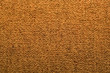 Detailansicht eines braunen Teppichs