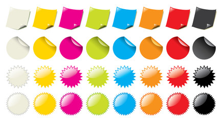 buttons stickers