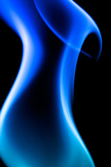 A blue abstract background