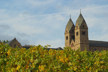 Canvas Print - Rüdesheim Abtei St. Hildegard - Ruedesheim Eibingen Abbey 04