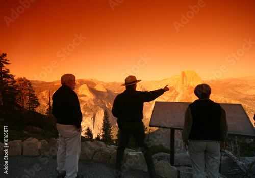 Fotomural yosemite,ranger,national park