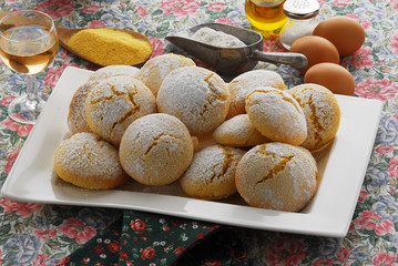 Poster - Pan de mei - Dolce tradizionale - Ricetta della Lombardia