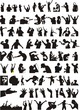 © Lyudmila Polichenko - Silhouettes of young people