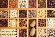 Indian Spices, Beans, Grains And Seeds