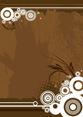 Wall Mural - abstract retro background vector