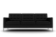 © Tiler84 - black sofa isolated on white background