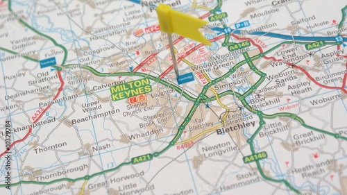 Obraz na płótnie Destination Milton Keynes!