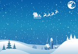 Fototapeta Kosmos - Christmas background