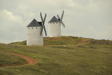 Canvas Print - Herencia Windmühle - Herencia windmill 09