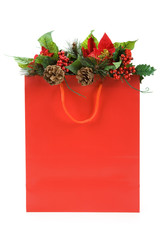 Wall Mural - Christmas Shopping Bag