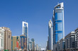 Skyline in der Sheikh-Zayed-Road in Dubai