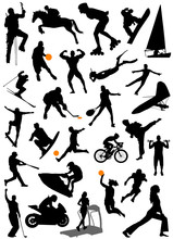 Collection Of Sports Vector 5