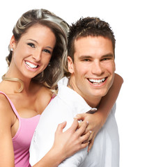 Wall Mural - couple in love