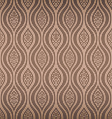 seamless tribal retro wallpaper