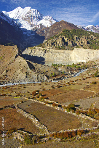 Naklejka samoprzylepna Malowniczy krajobraz Nepalu