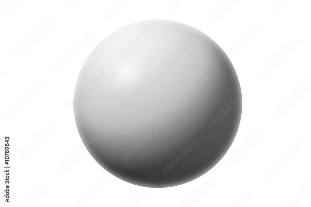 Stock-Foto „Weiße Kugel“