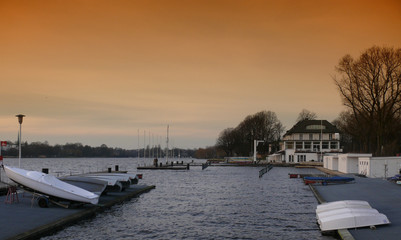 Wall Mural - an der Alster