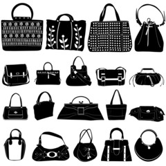 fashion bag vector