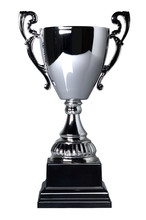 Silver Cup Trophy Isolated