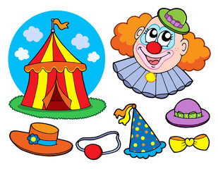 Poster - Circus clown collection