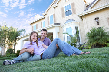 Attractive Couple at Home