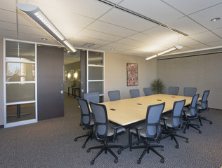 Modern boardroom