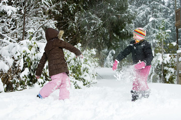 snowball fight