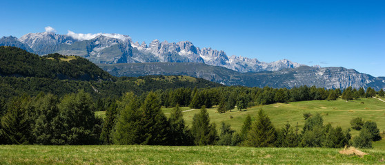 Beautiful summer mountain landscape