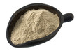 scoop of buckwheat flour