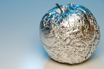 Wall Mural - Aluminum Apple