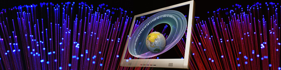 Wall Mural - Technology and access to the world