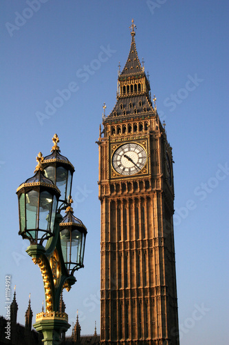 Plakat na papierze fotorealistycznym Big ben