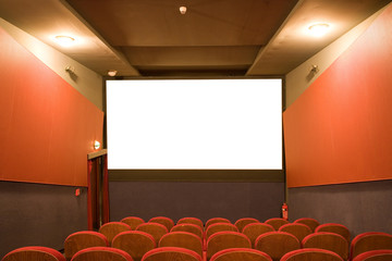 Wall Mural - empty cinema auditorium