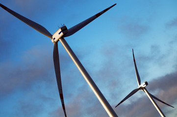 Wall Mural - Wind turbines