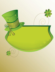 Poster - St Patrick's Day banner background