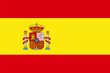 Leinwandbild Motiv Spain Flag