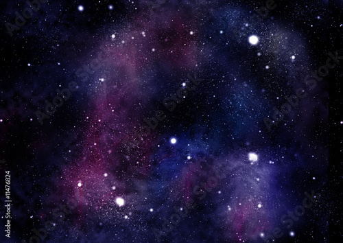 Naklejka samoprzylepna Starfield fabula